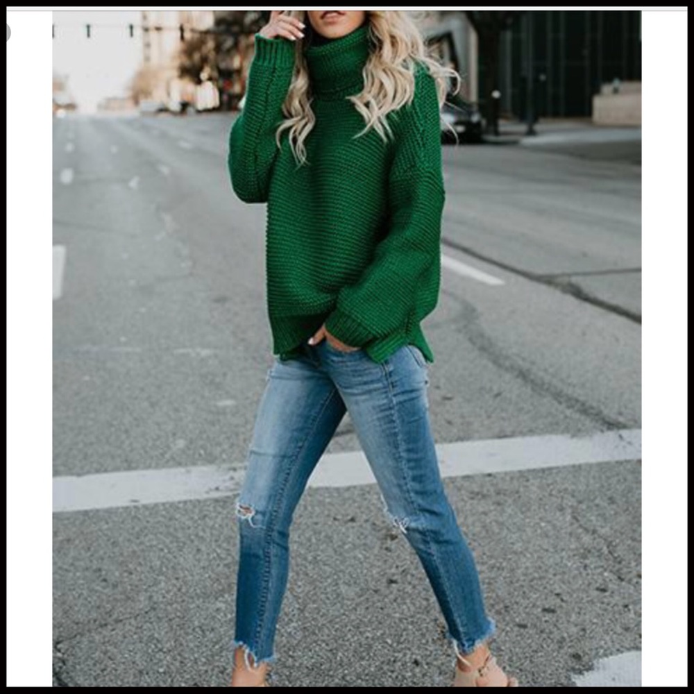 Chunky Knit Stweater - Picture 4 of 9
